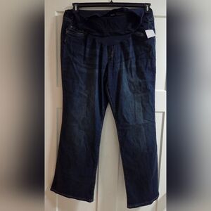 Indigo Blue Women's Boot Cut Jeans Size 2X. New